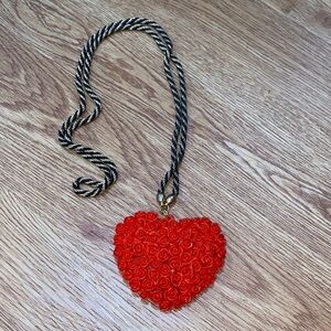 Handmade heart necklace